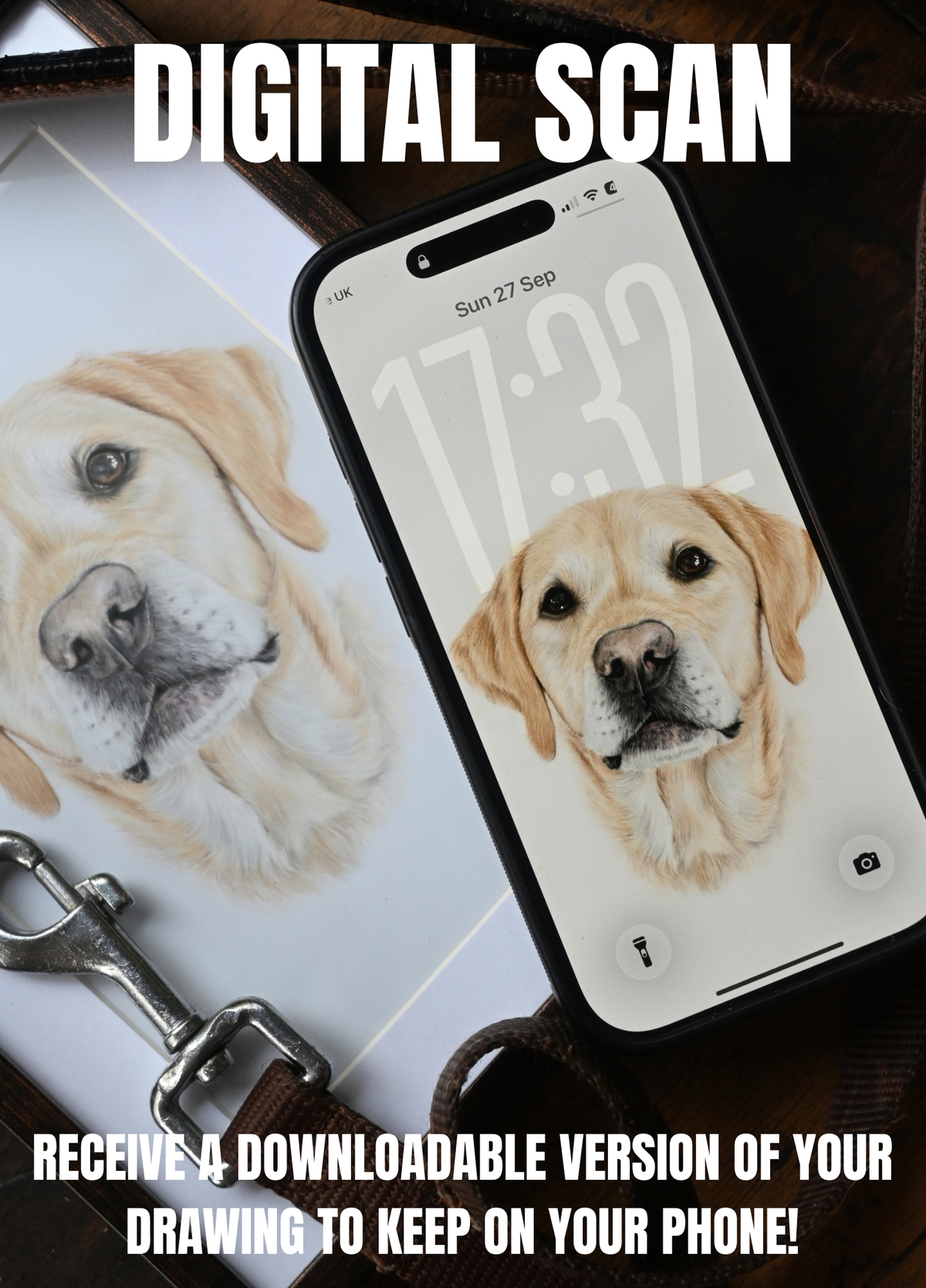 Mini Pet Portrait Christmas Gift Vouchers