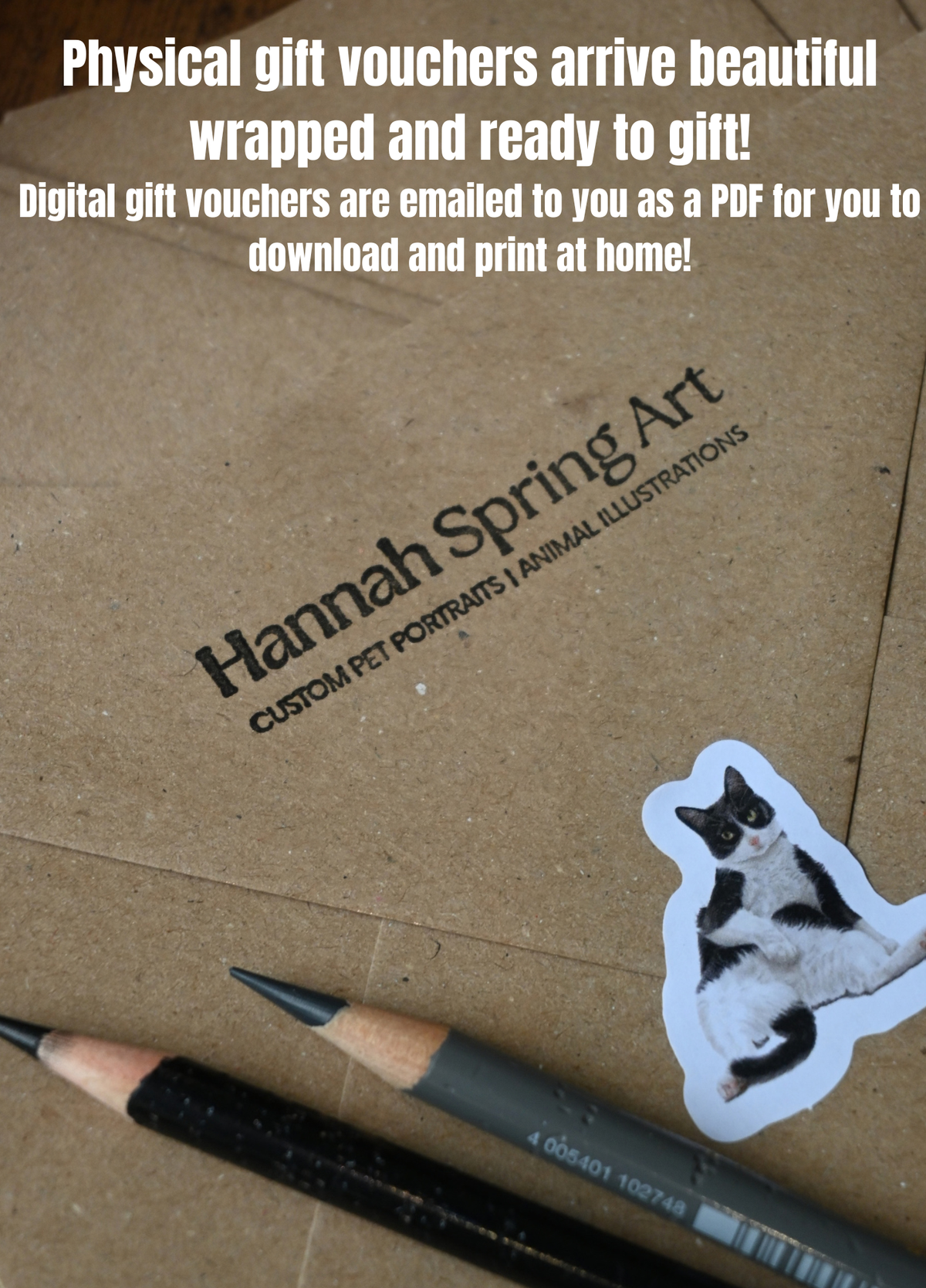 Mini Pet Portrait Christmas Gift Vouchers