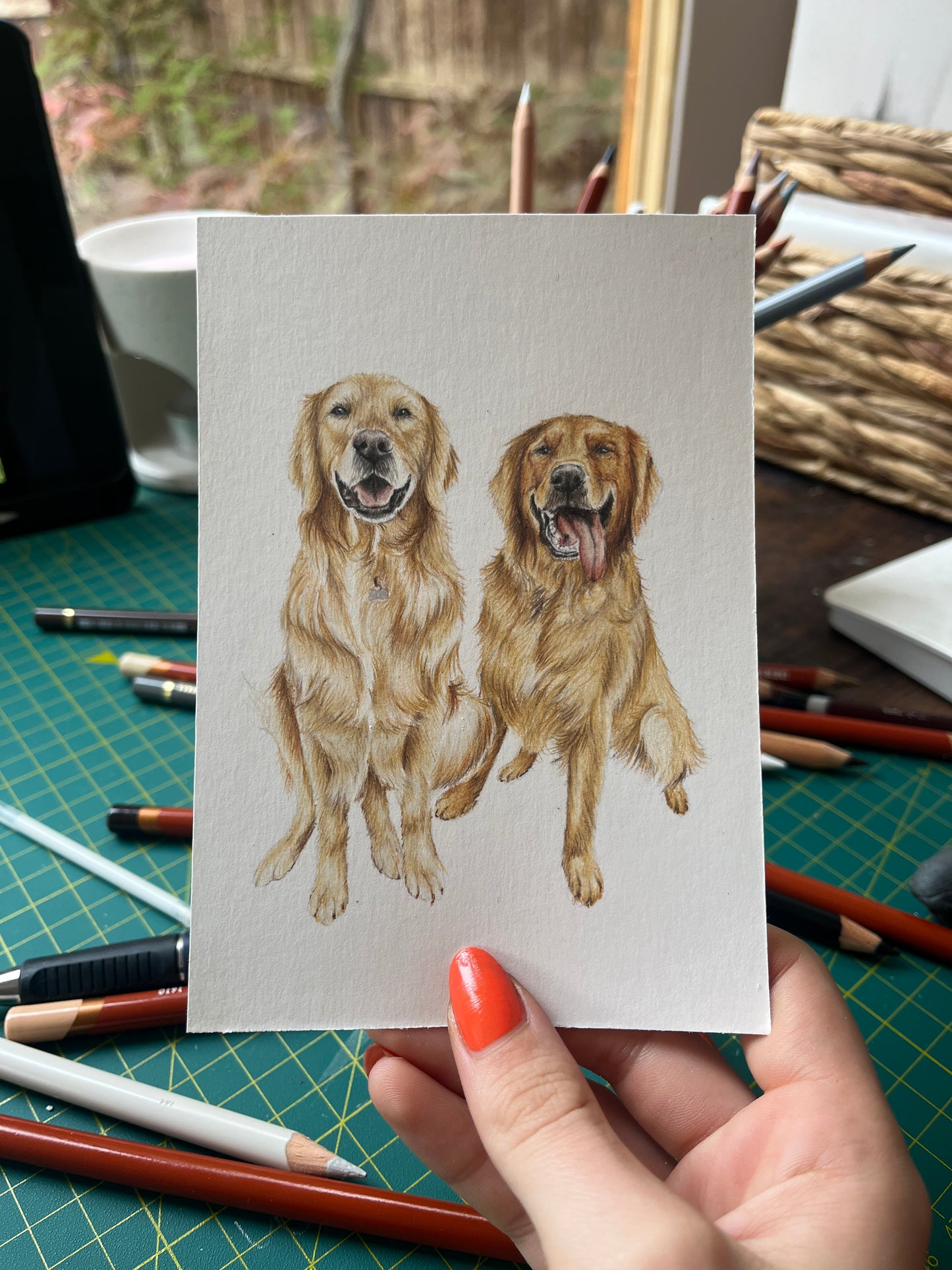 Mini Pet Portraits - available through the waitlist! Join via the homepage 🩷