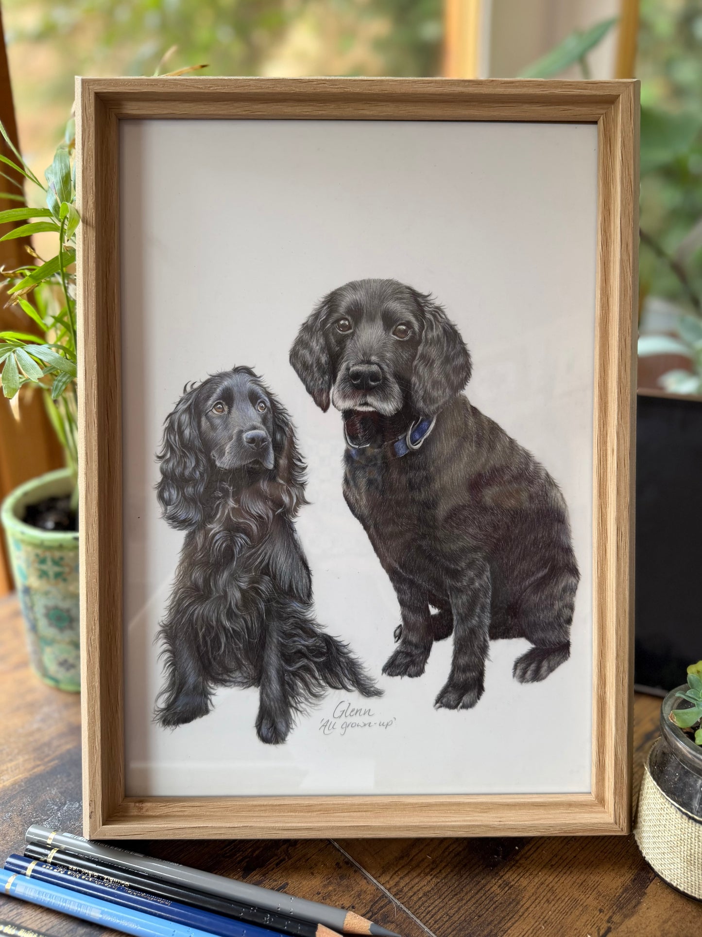 'All Grown-up' Celebrate your pets life in pencil