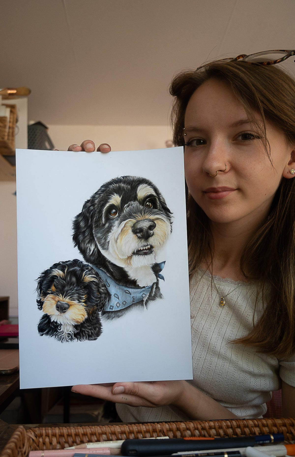 'All Grown-up' Celebrate your pets life in pencil - 🤎Orders will reopen in November 2026🤎Sign up to the waitlist to get notified when orders reopen!